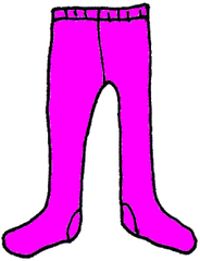 Strumpfhose - Strumpfhose, Kleidung, tights, clothes, Strumpf, Hose, Bekleidung, pink