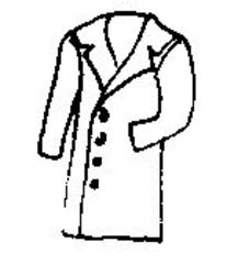 Mantel - Mantel, coat, clothes, Kleidung, Kleidungsstück, Kragen, Revers, wetterfest, warm, knielang, Knöpfe, zuknöpfen, Anlaut M