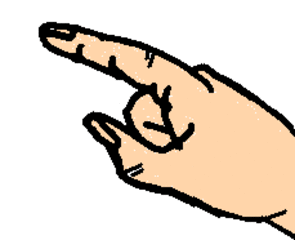 Finger - Finger, Zeigefinger, Hand, zeigen, Körper, Körperteile, body, body parts, finger, pointer, hand, point, deuten, aufmerksam machen, hervorheben, anzeigen