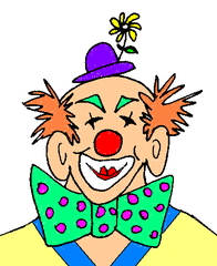 Clown - Clown, Cirkus, Karneval, lustig, bunt, Karnerval, Zirkus, Fasching, Kostüm, lachen, Spaß, Anlaut C