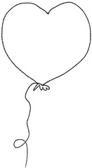 Luftballon 3 - Luftballon, Ballon, Luft, Party, Geburtstag, Valentinstag, Herz, Gas, Auftrieb, Karneval, Fasching, schweben, fliegen, Feier, Liebe, Hochzeit