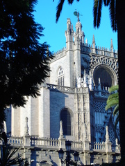 Sevilla monumentos catedral - Sevilla, monumentos, Landeskunde Spanien, Kathedrale, catedral, Giralda