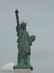 Statue de la liberté#2 - Paris, Statue de la liberté, Freiheitsstatue, Seine, Île des Cygnes, Bartholdi