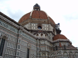 Florentiner Dom (Santa Maria del Fiore) - Florenz, Giotto, Ucello, Vasari, Dom, Kuppel, Architektur, Kathedrale, Marmor, Renaissance, groß, hoch