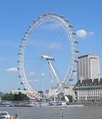 London Eye - London, Sightseeing, Themse, London Eye, Riesenrad, Eye, Millennium Wheel, Umdrehung, Rad, Kreis, Speichen, England, Konstruktion, Gondel, Sehenswürdigkeiten, Sight, Durchmesser