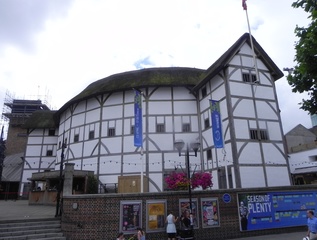 Shakespeare's Globe Theatre - Landeskunde, England, Shakespeare, Globe, Sehenswürdigkeit, Globe Theatre, Theater