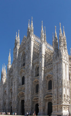 Mailänder Dom #2 - Mailand, Milano, Italien, Dom, Duomo, Kirche, Marmor, hoch, alt, Kathedrale, gothisch, Gothik, Bauwerk, Erzbistum