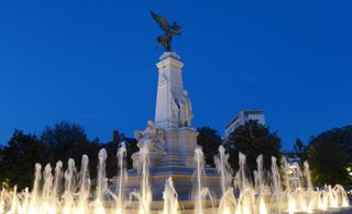 Place de la République - Place, république, place de la république, Dijon, fontaine, jets d'eau