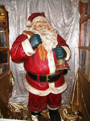 Weihnachtsmann - Weihnachtsmann, Santa Claus, Santa Clause, aufblasbar, Weihnachten, Weihnachtsmarkt, groß, rot