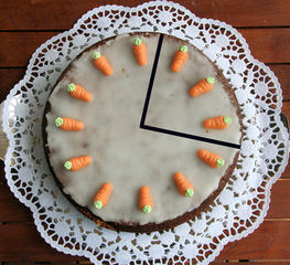 Torte teilen #6 - Kuchen, Torte, Tortenstück, teilen, Teil, Teile, Viertel, Zwölftel, Bruchrechnen, rechnen, Bruchteil, Brüche, dreiviertel, ergänzen, Winkel