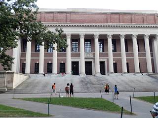Harvard - Bibliothek - Bibliothek, Universität, Bildung, Harvard, USA, Boston, Campus, Cambridge
