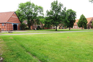 Rundlingsdorf im Hannoverschen Wendland #2 - Siedlungsform, Dorf, Wenden, Rundling, Rundlingsdorf, Wendland, Fachwerkhaus, Hallenhaus