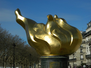 flamme de la liberté#1 - Paris, Freiheitsstatue, statue de la liberté, Flamme