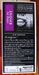 Côtes du Rhône - vin, vin de pays, côtes, côtes du rhône, rouge, boisson, boisson alcoolisée