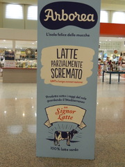 latte - Italien, latte, Milch, Werbung, Kuh