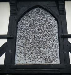 Goslarer Schutzschild - Kunst, Nagel, Relief, Nagelrelief