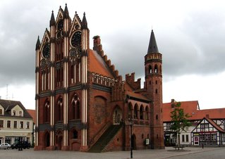 Tangermünde - Rathaus #3 - Rathaus, Backsteingotik, Backsein, Gotik