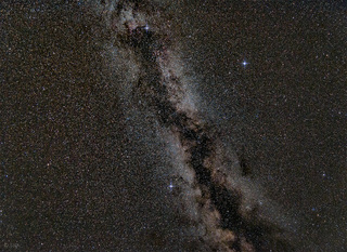 Sommerdreieck und Milchstraße - Astronomie, Milchstraße, Sternbilder, Sommerdreieck, Sterne