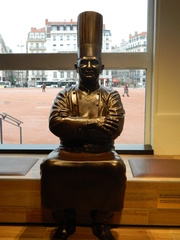 Paul Bocuse - Frankreich, Koch, cuisinier, Lyon, Statue