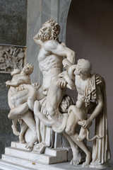 Laokoongruppe - Skulptur, Bildhauer, Hagesandros, Polydoros, Athanadoros, Rhodos, Marmorkopie