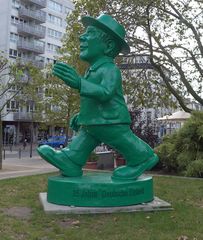 Ampelmännchen - Skulptur, Kunstwerk, Ampelmännchen, DDR