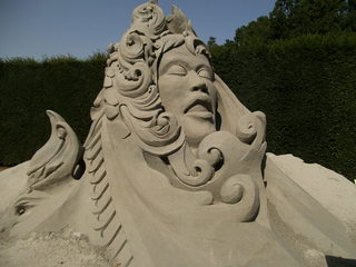 Skulptur aus Sand #3 - Skulptur, Sand, Sandskulptur, Kunst, Kunstwerk, Bildhauerei