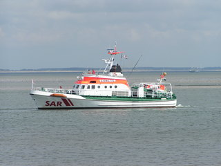 Seenotrettungskreuzer - Seenotrettungskreuzer, Nordsee, Insel Amrum, Schiff, Boot, Seenot, Rettung, Rettungsschiff, Meer, SAR, Schreibanlass