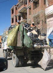 basureros de Bolivia - basura, basureros, Bolivia, Bolivien