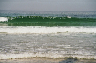 Welle am Strand - Welle, Wasser, Strand, Durness, Schottland, Natur, Brandung, Meer