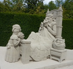 Skulptur aus Sand #5 - Skulptur, Sand, Sandskulptur, Kunst, Kunstwerk, Bildhauerei