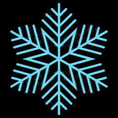 Schneeflocke 4b - snowflake, Schneeflocke, Schneestern, Schneekristalle, Eiskristalle, schneien, Winter, winterlich, Schnee, kalt, Eis, Einzahl, Singular, Eiskristall, Schneekristall, Anlaut Sch, blau, Illustration