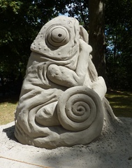 Skulptur aus Sand #5 - Skulptur, Sand, Sandskulptur, Kunst, Kunstwerk, Bildhauerei