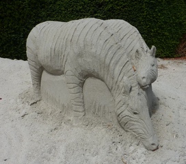 Skulptur aus Sand #10 - Skulptur, Sand, Sandskulptur, Kunst, Kunstwerk, Bildhauerei