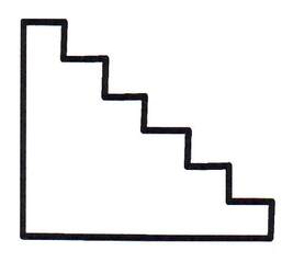 Treppe - Anlaut T, Mitlautverdoppelung, Aufgang, Abgang, Stufen, Treppenstufen, Treppe