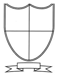Wappen - Wappen, Anlaut W, Mitlautverdoppelung, Mittelalter, Burg, Schutzschild, Hoheitszeichen