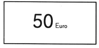 50-Euro-Schein - Euro, Geldscheine, Geldbeträge, Mathematik