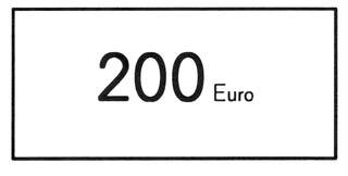 200-Euro-Schein - Euro, Geldscheine, Geldbeträge, Mathematik
