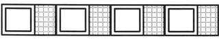 Muster 4 - Muster, Verzierung, Rahmen, Vierecke, Struktur, Wiederholung