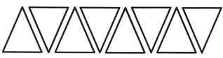 Muster 1 - Muster, Verzierung, Rahmen, Dreiecke, Struktur, Wiederholung