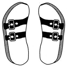 Sandalen - Sandalen, Schuhe, Sommerschuhe, Paar, Sandalette, zwei, Anlaut S
