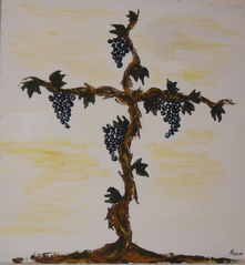 Weinstock - Religion, Bibel, Gleichnis, Weinstock, Jesus, Beziehung zu Jesus, Reben, Frucht, Kreuz