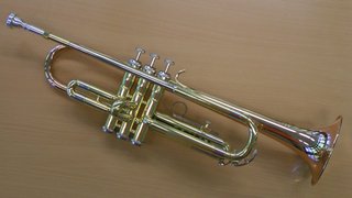 Trompete  - Trompete, Jazztrompete, Trompete mit Pumpventilen, Blechbläser, zylindrisch