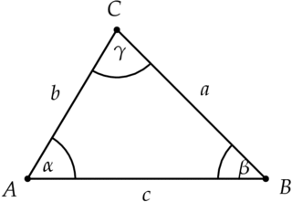 Allgemeines Dreieck - Mathematik, Dreieck, Geometrie, Winkel, Bezeichnung