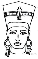 Nofretete - Ägypten, Hochkulturen, Pharao, Nofretete, Königin, Schönheitsideal