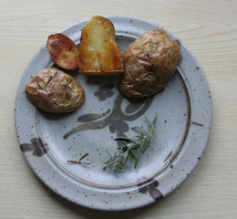 Rosmarin-Kartoffeln, ohne Beilage - Rosmarin, Kartoffeln, Backblech, vegetarische Küche