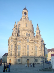 Frauenkirche Dresden - Dresden, Kirche, Frauenkirche, Sandsteinbau, Kuppelbau, Barock