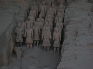 Terracotta-Armee in Xian - Terracotta-Armee, Armee, China, Xian, Geographie, Geschichte, Terrakotta, Sehenswürdigkeiten