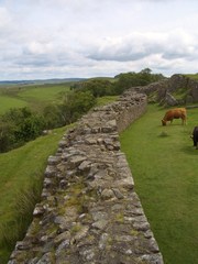Hadrian's Wall - Hadrian's Wall, Limes, Römer, Schottland, Roman Fort, römische Geschichte, römischer Grenzwall, Hadrian, Befestigungsanlage
