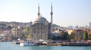 Mecidiye-Moschee - Türkei, Istanbul, Osmanisches Reich, Konstantinopel, Moschee, Barock, Bosporus, Minarett