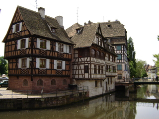 Fachwerkhäuser in Straßburg - Straßburg, Strasbourg, Fachwerkhaus, Fachwerkhäuser, Frankreich, Elsass, Alsace